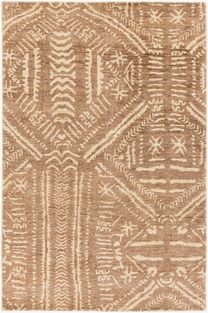 Mandela MDA-1002 5' x 7' Handmade Jute Area Rug
