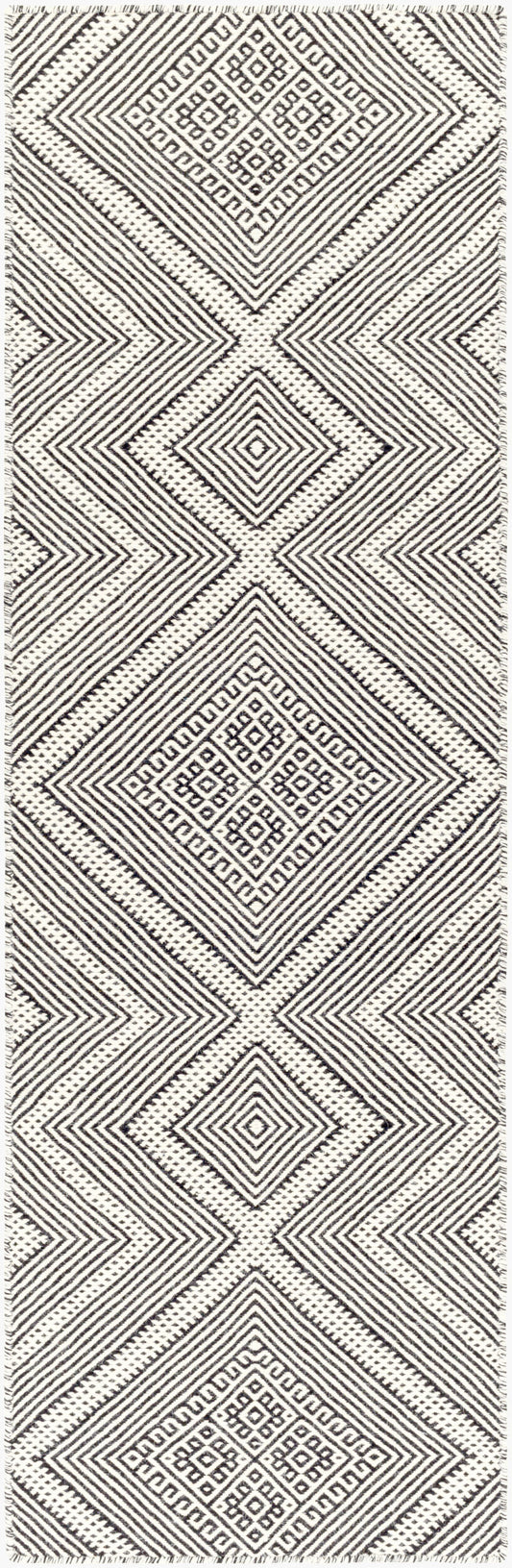 Alfombra de lana hecha a mano Mardin MDI-2308 de 2,4 m