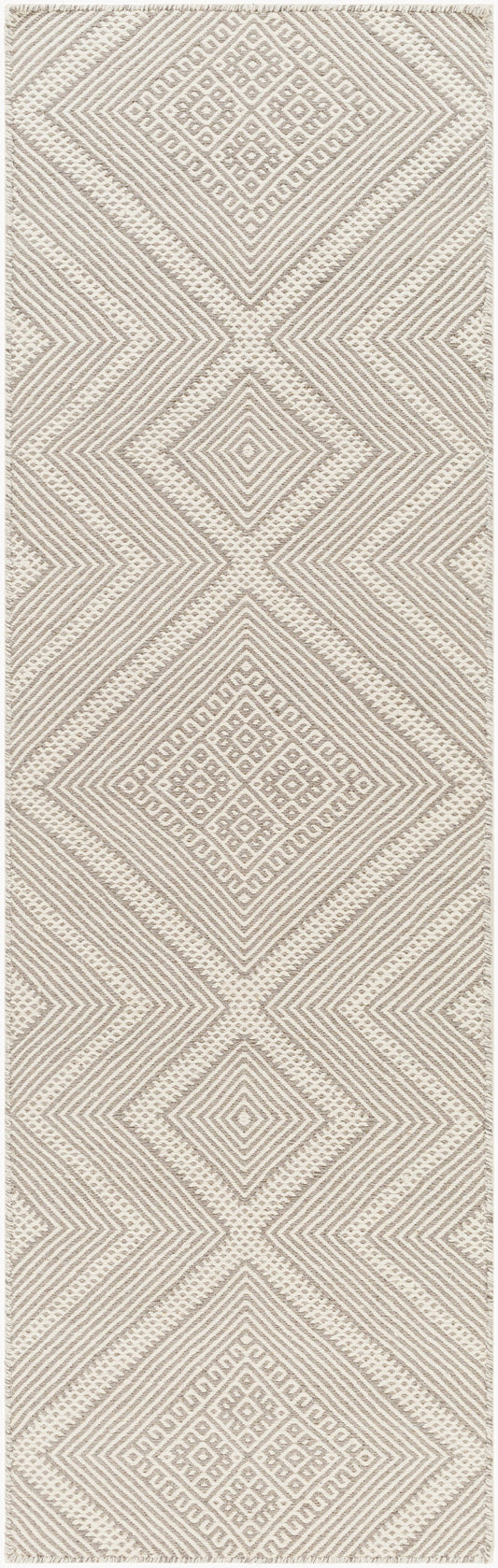 Mardin MDI-2309 8ft Runner Handmade Wool Runner Rug