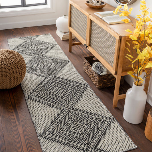 Mardin MDI-2310 8ft Runner Handmade Wool Runner Rug