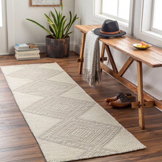 Alfombra de lana hecha a mano Mardin MDI-2311 de 2,4 m