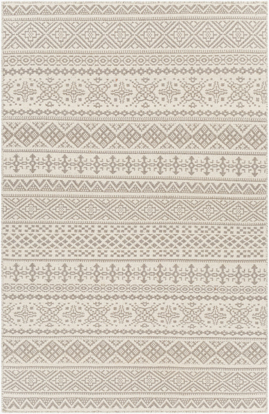 Alfombra de lana hecha a mano Mardin MDI-2312 de 1,83 m x 2,74 m