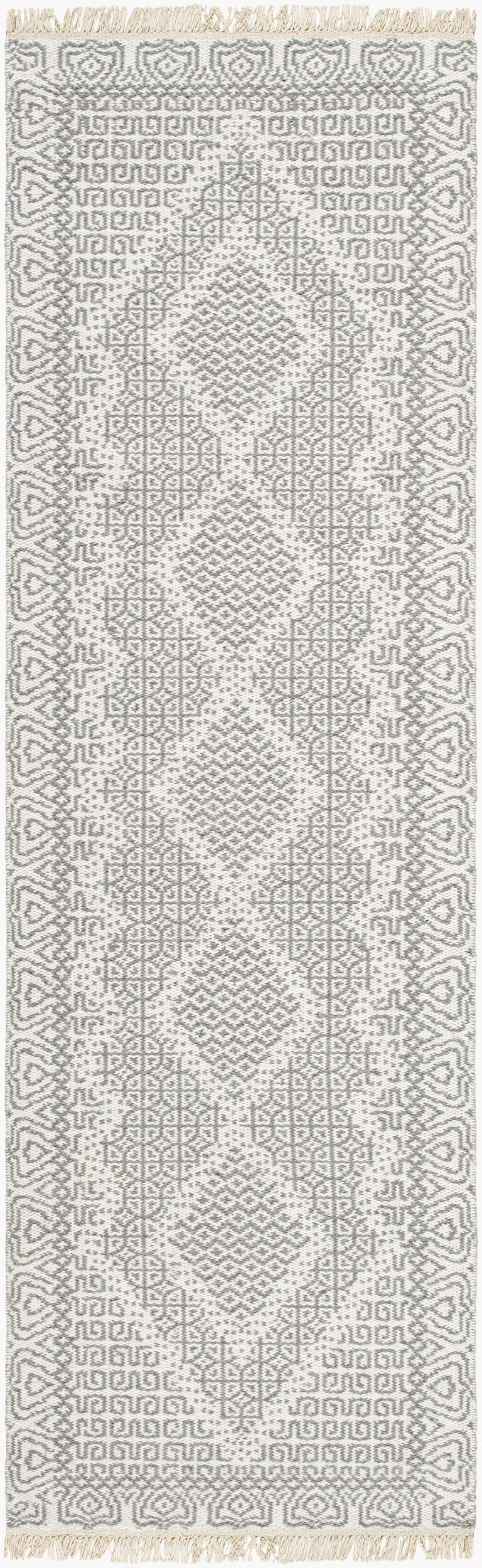 Mardin MDI-2316 8ft Runner Handmade Wool Runner Rug