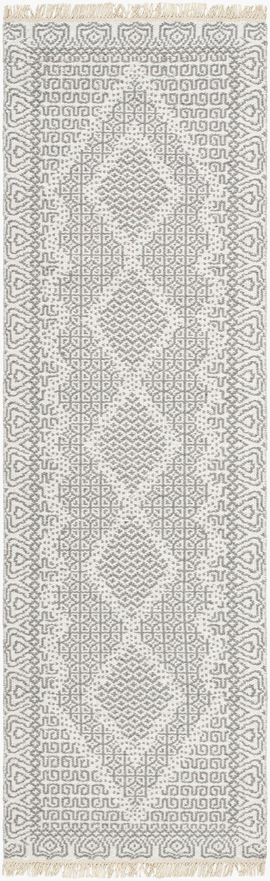 Mardin MDI-2316 8ft Runner Handmade Wool Runner Rug