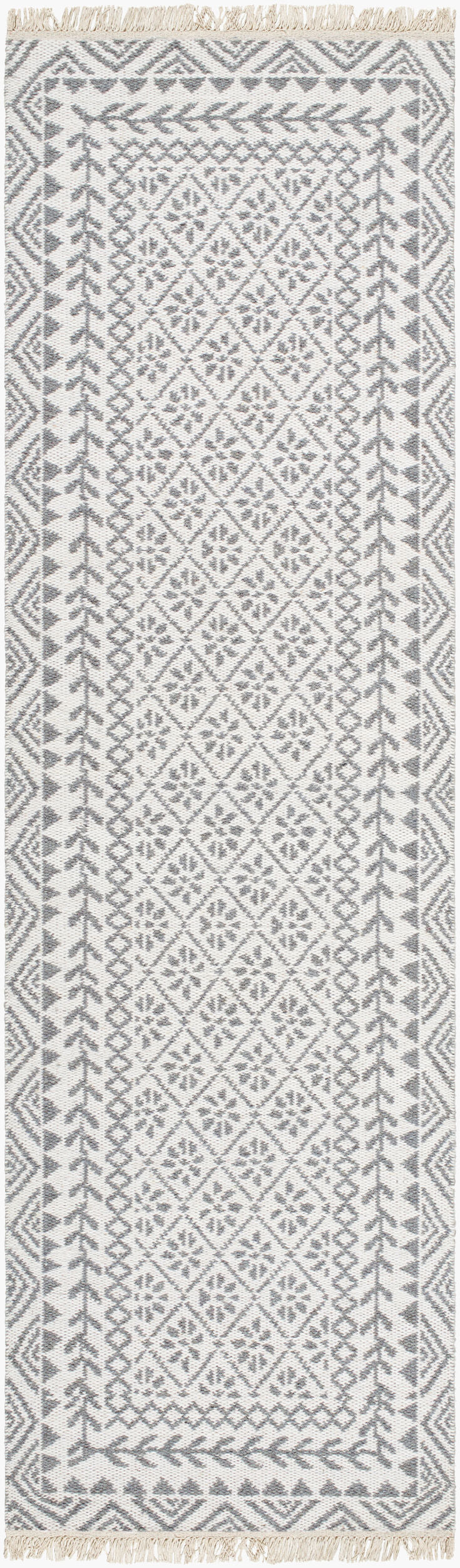 Mardin MDI-2317 8ft Runner Handmade Wool Runner Rug