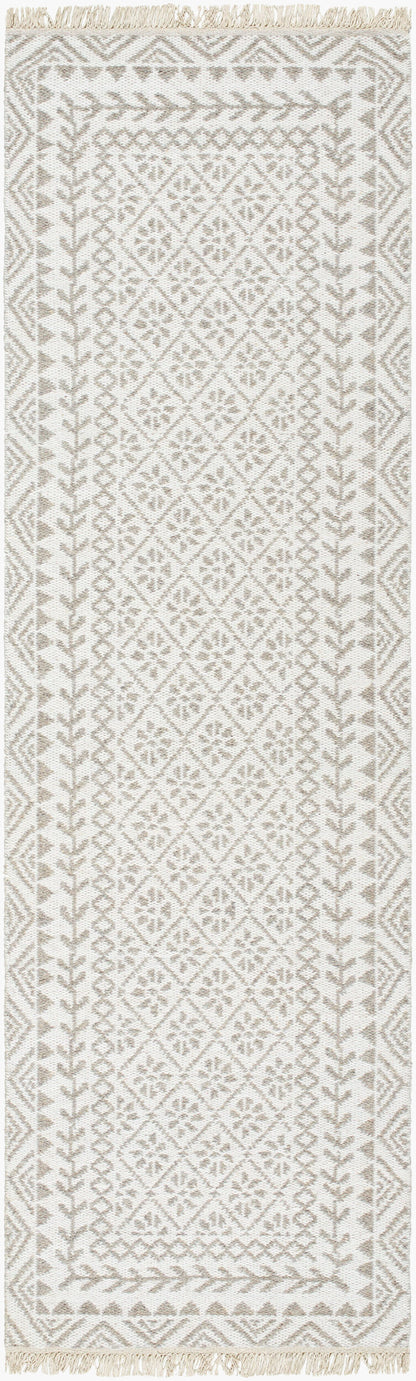 Mardin MDI-2318 8ft Runner Handmade Wool Runner Rug