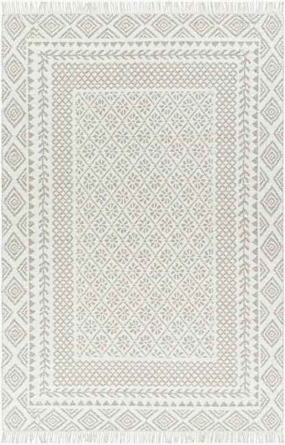 Alfombra de lana hecha a mano Mardin MDI-2318 de 1,52 m x 2,13 m