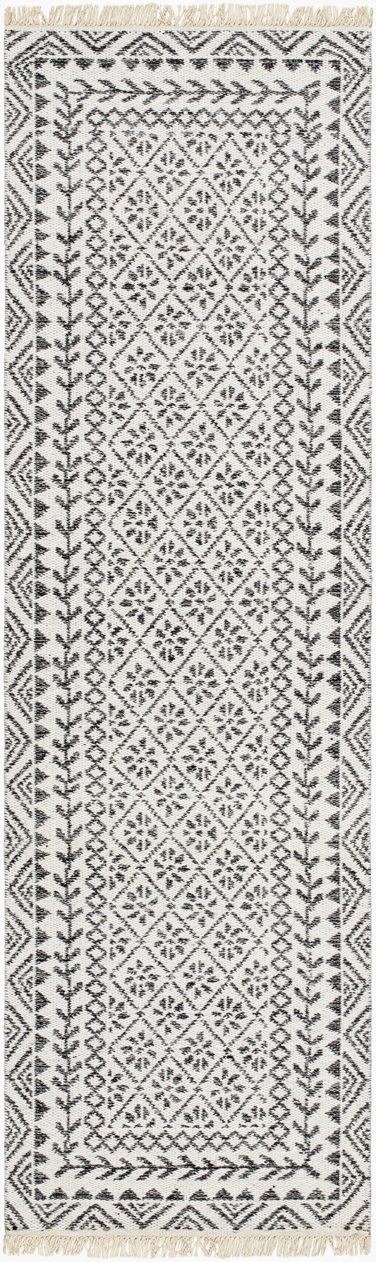 Mardin MDI-2319 8ft Runner Handmade Wool Runner Rug