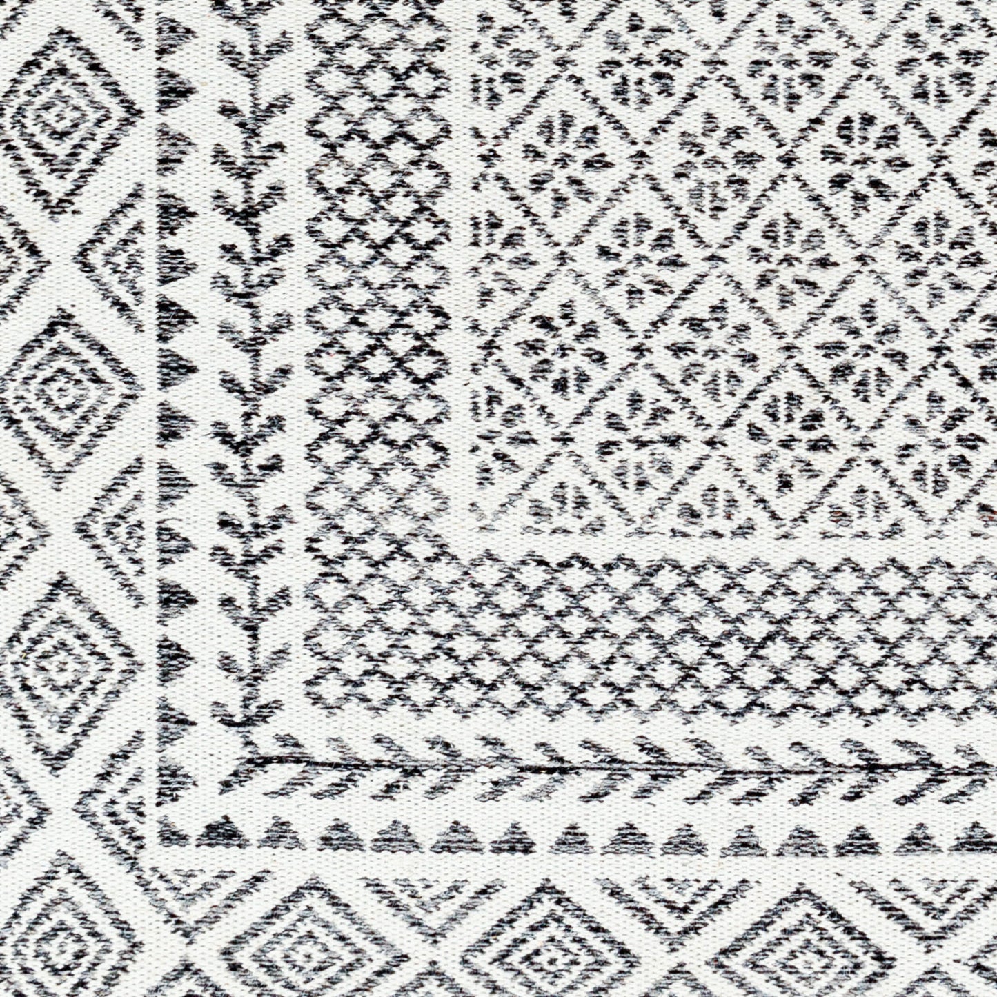 Alfombra decorativa de lana hecha a mano Mardin MDI-2319 de 3' x 5'