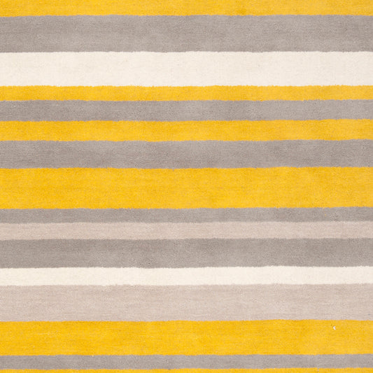 Alfombra decorativa de lana hecha a mano Madison Square MDS-1008 de 90 x 150 cm