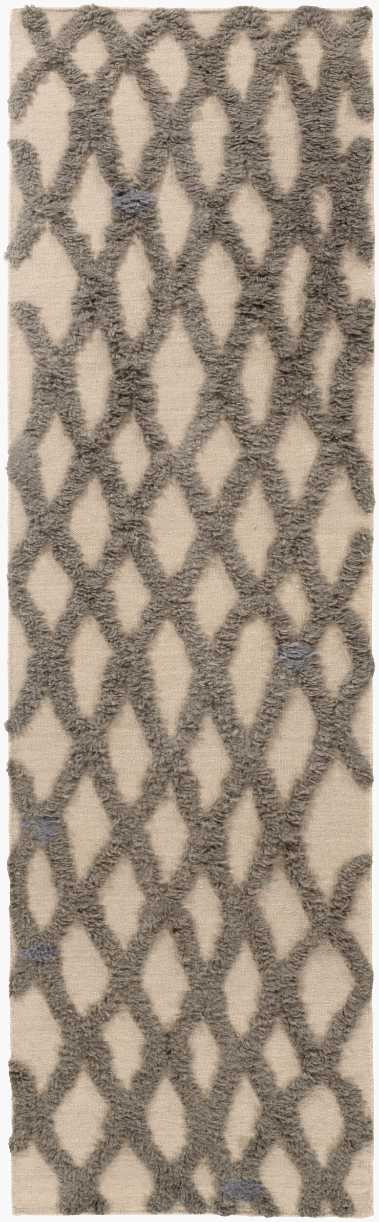 Alfombra de lana hecha a mano Midelt MDT-1003 de 2,4 m