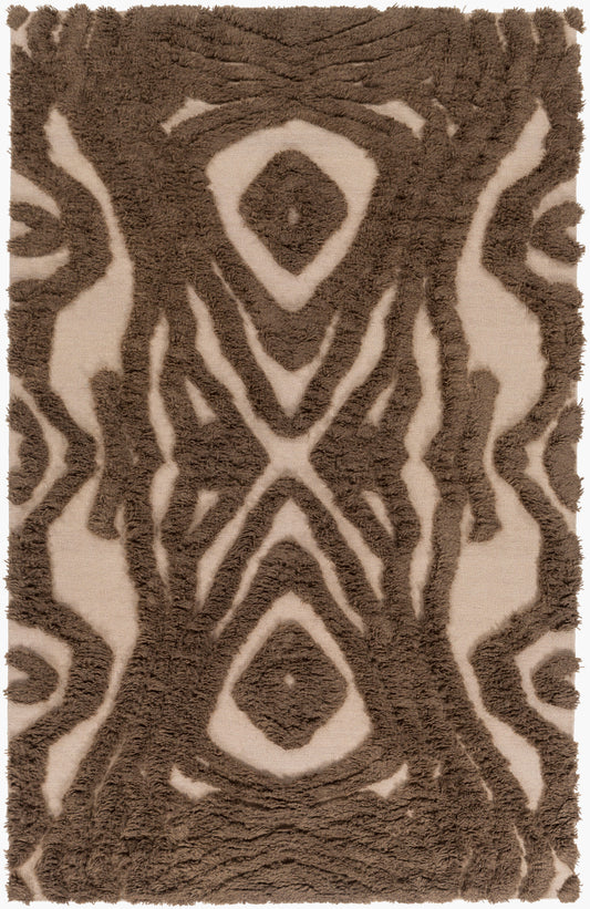 Midelt MDT-1004 2' x 3' Handmade Wool Accent Rug