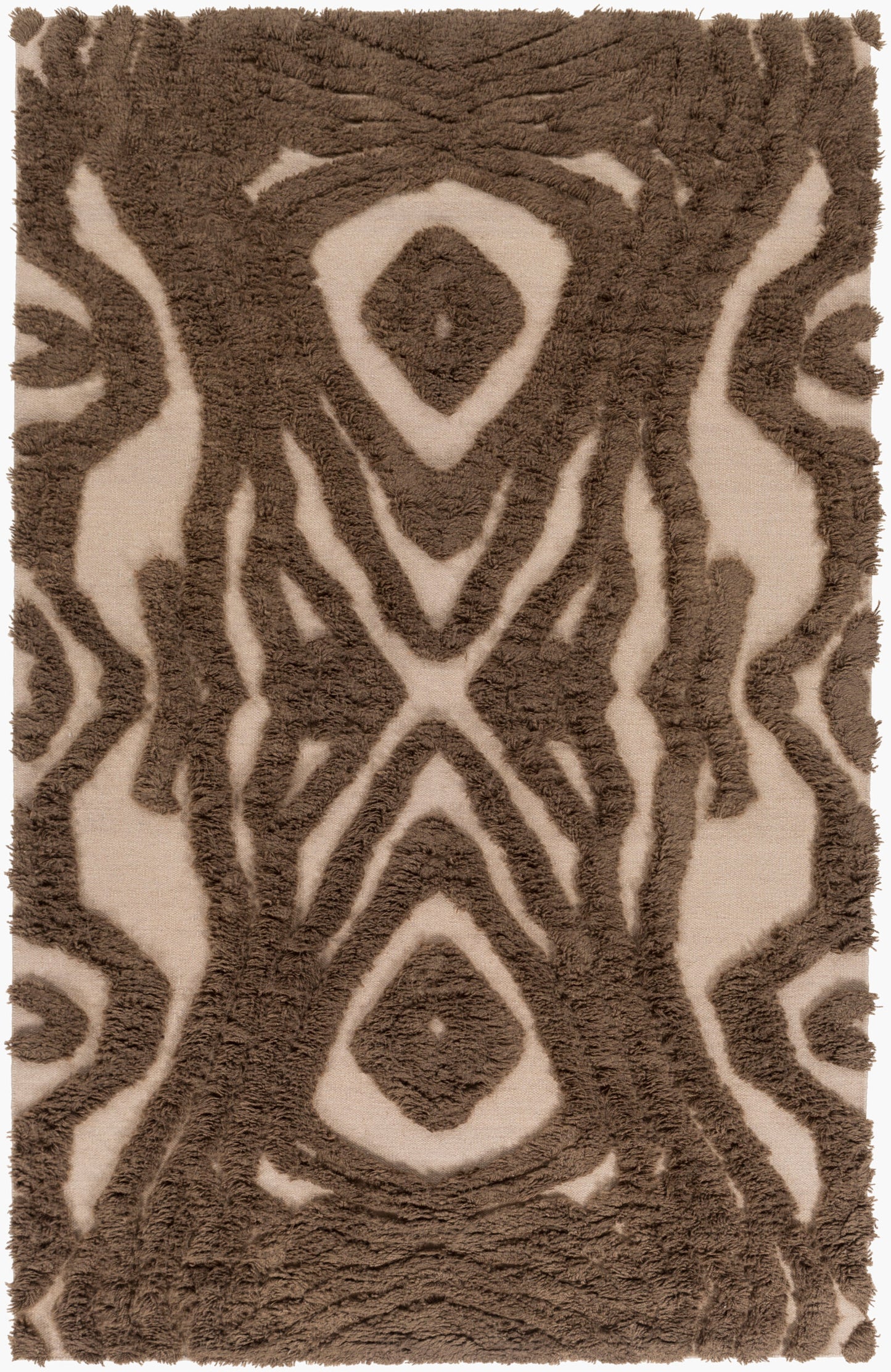 Midelt MDT-1004 5' x 8' Handmade Wool Area Rug