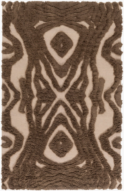 Midelt MDT-1004 5' x 8' Handmade Wool Area Rug