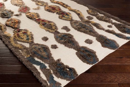 Midelt MDT-1008 2' x 3' Handmade Wool Accent Rug