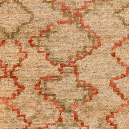 Medina MED-1108 Alfombra decorativa de yute hecha a mano de 2' x 3'