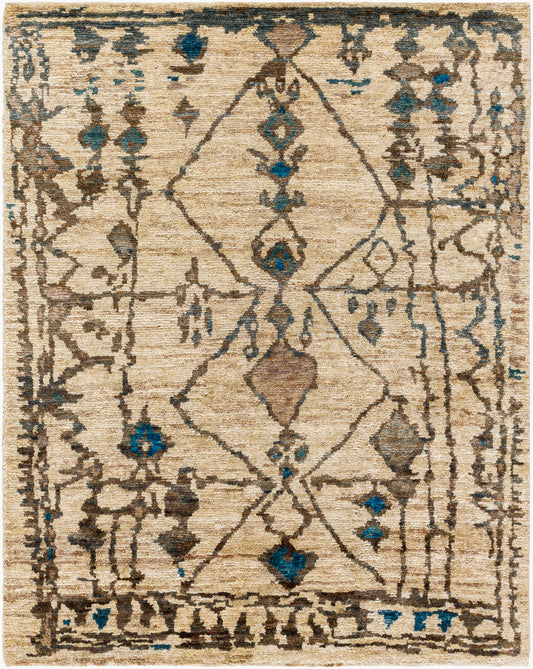 Medina MED-1112 Alfombra de yute hecha a mano de 8' x 10'