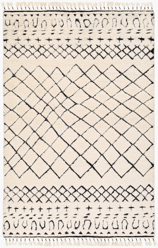 Meknes MEK-1003 2' x 3' Handmade Wool Accent Rug