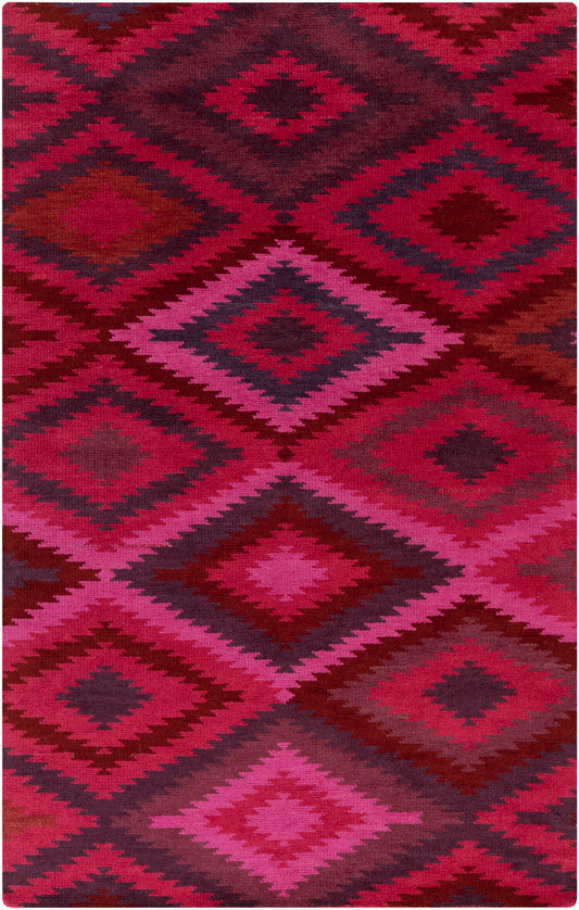 Mesa MES-9002 Alfombra de lana hecha a mano de 1,52 m x 2,44 m