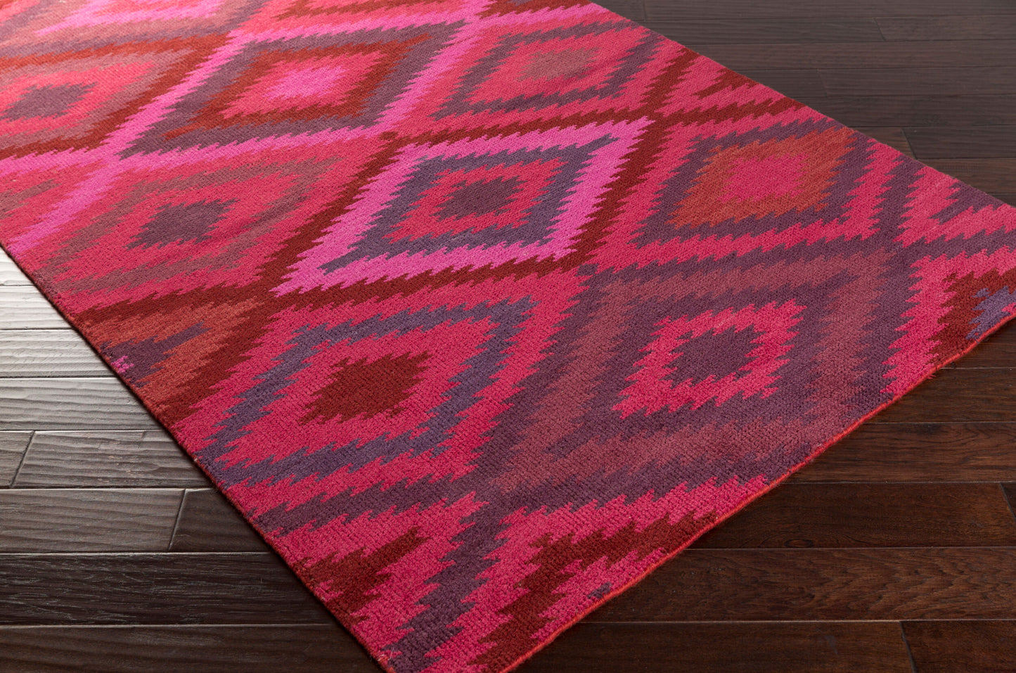 Mesa MES-9002 Alfombra de lana hecha a mano de 1,52 m x 2,44 m