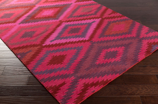 Mesa MES-9002 Alfombra de lana hecha a mano de 1,52 m x 2,44 m
