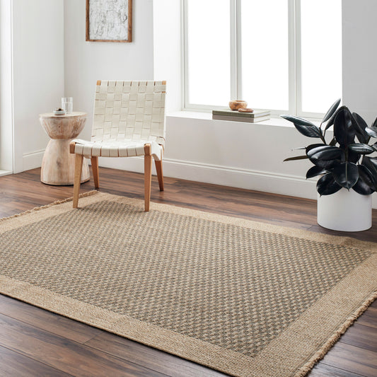 Mirage MGE-2304 2' x 3' Machine Woven Indoor/Outdoor Accent Rug
