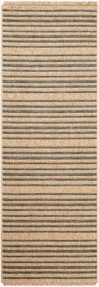 Mirage MGE-2308 7ft Runner Machine Woven Indoor/Outdoor Runner Rug