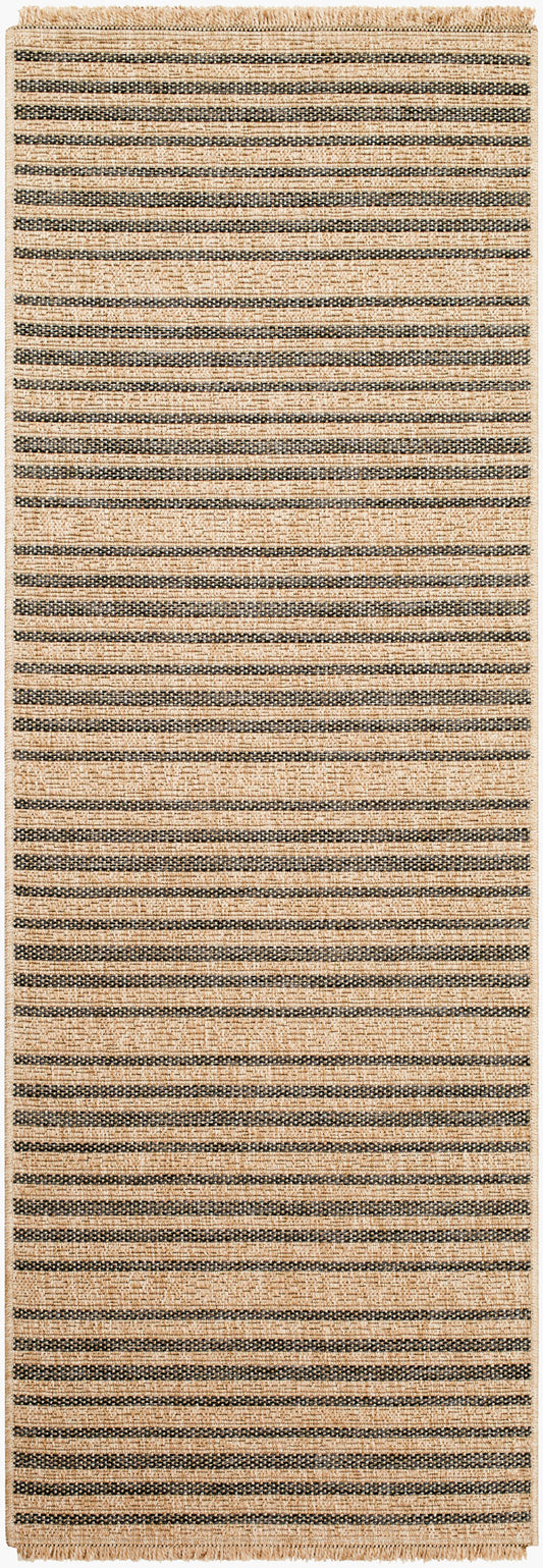 Mirage MGE-2308 7ft Runner Machine Woven Indoor/Outdoor Runner Rug