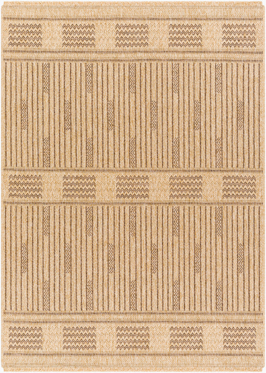 Alfombra Mirage MGE-2309 de 2,7 x 3,6 m, tejida a máquina, para interior y exterior