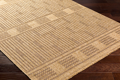 Mirage MGE-2309 7ft Runner Machine Woven Indoor/Outdoor Runner Rug