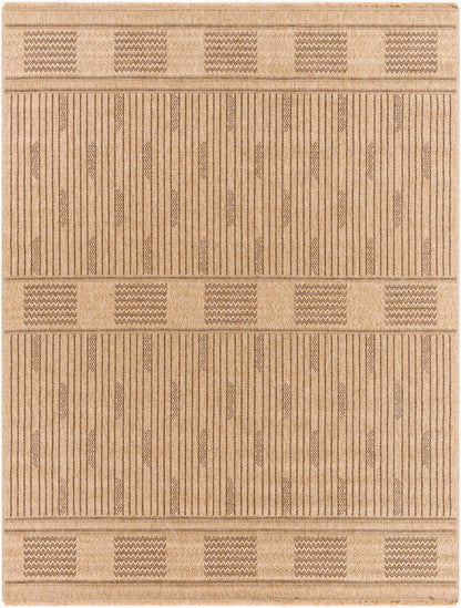 Alfombra Mirage MGE-2309 de 8' x 10' tejida a máquina para interior y exterior