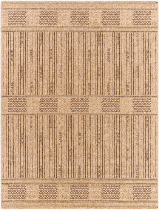 Alfombra Mirage MGE-2309 de 8' x 10' tejida a máquina para interior y exterior