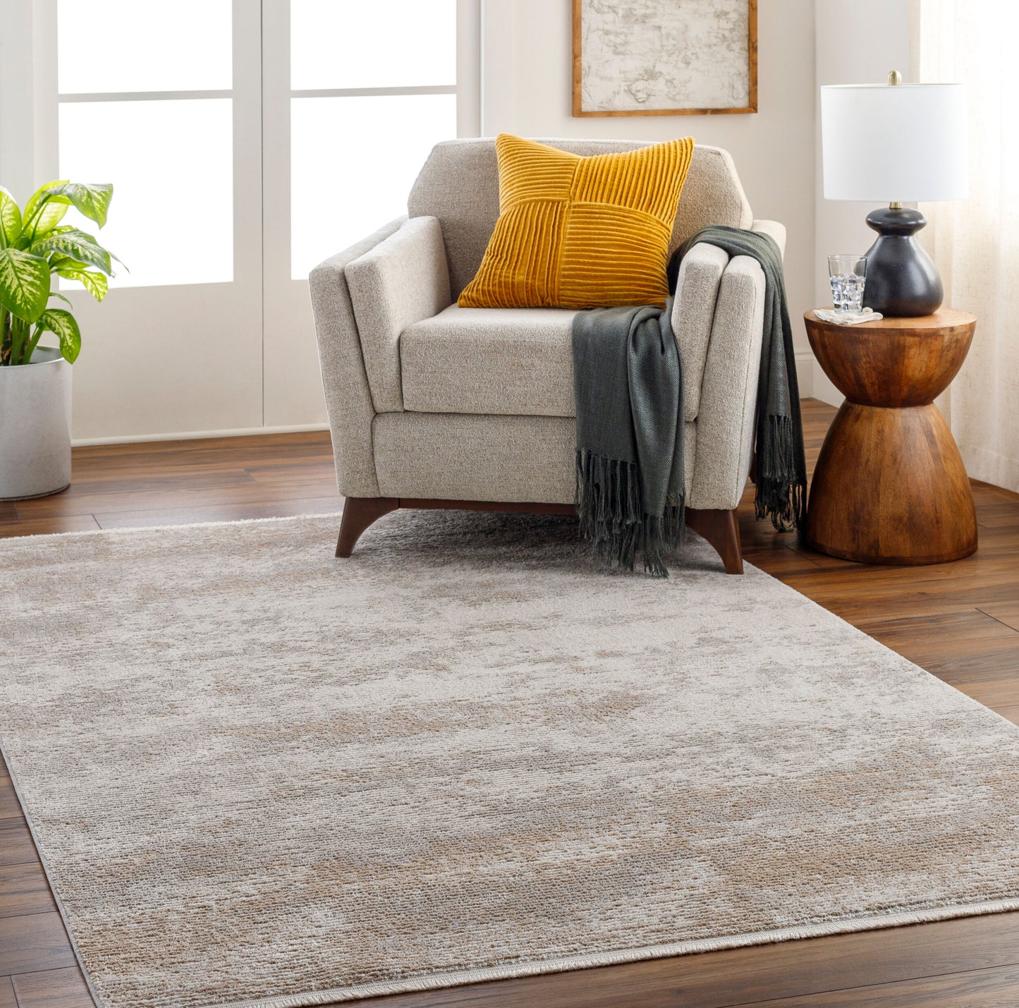 Alfombra tejida a máquina Masha MHA-2307 de 8' x 10'