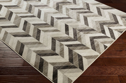 Mahadayi MHI-4100 2' x 3' Machine Woven Accent Rug