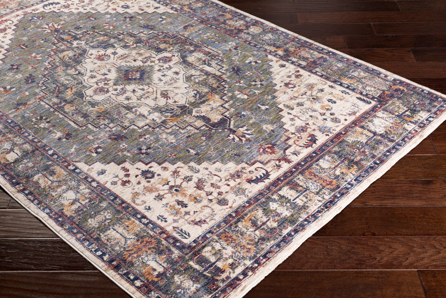 Mahal MHL-2307 5' x 7' Machine Woven Area Rug