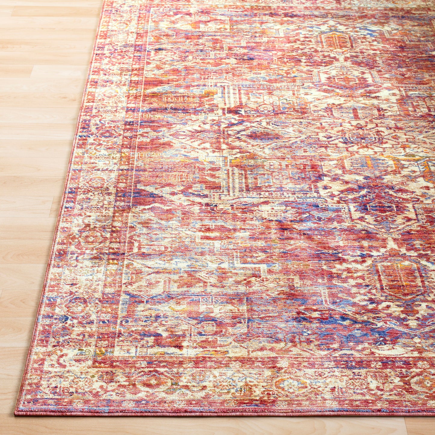 Mahal MHL-2313 5' x 7' Machine Woven Area Rug