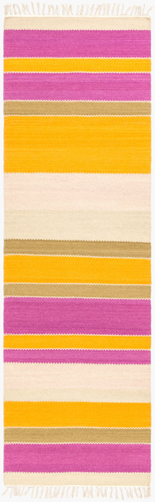 Miguel MIG-5003 8ft Runner Handmade Wool Runner Rug
