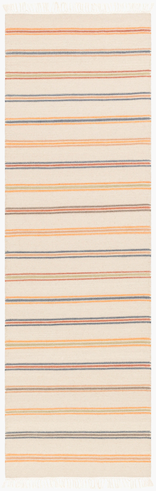 Miguel MIG-5005 8ft Runner Handmade Wool Runner Rug