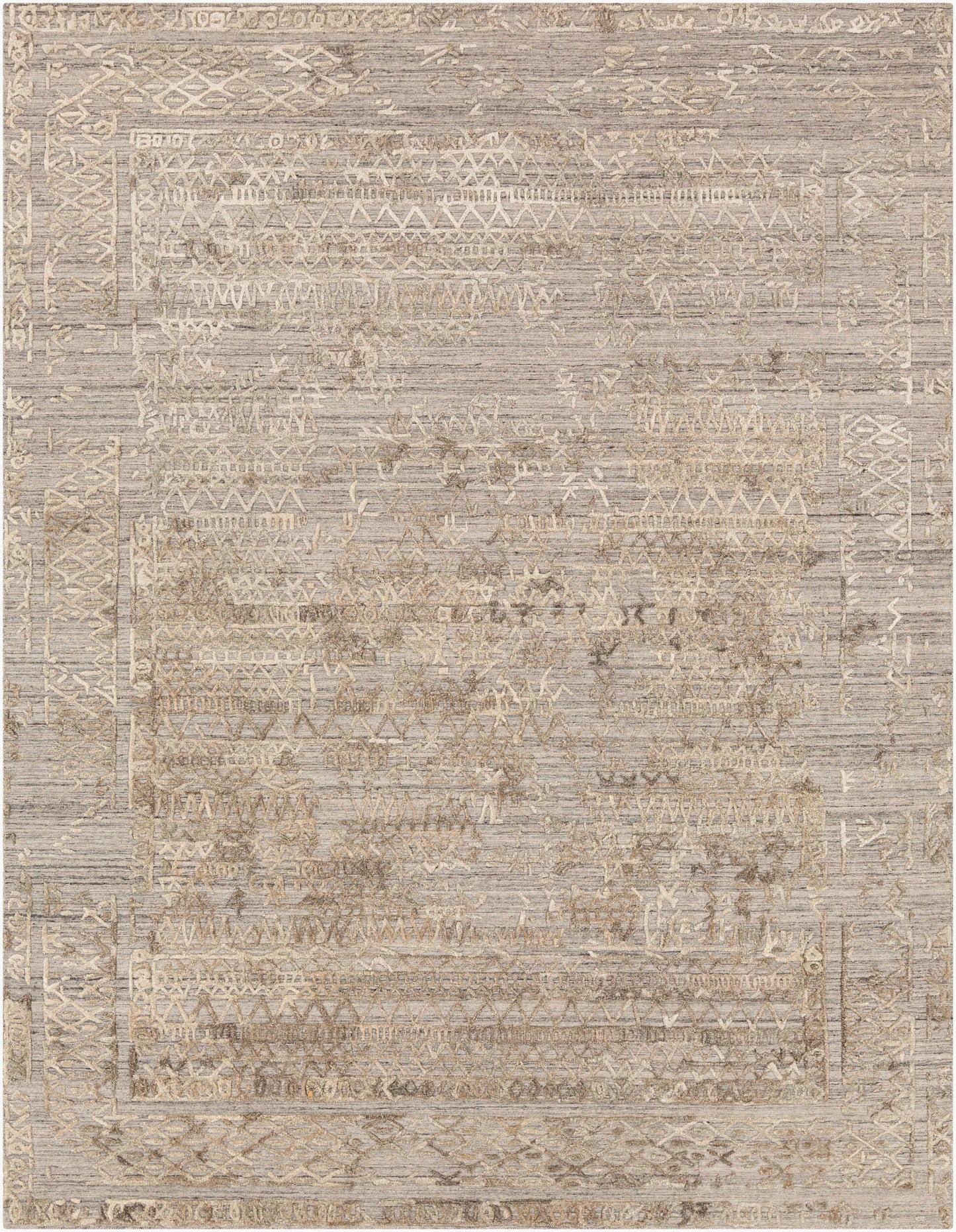 Makalu MKL-2300 Alfombra decorativa hecha a mano de 2' x 3'