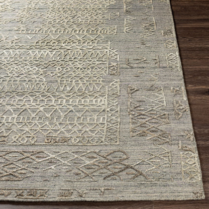 Makalu MKL-2300 Alfombra decorativa hecha a mano de 2' x 3'