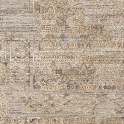 Makalu MKL-2300 Alfombra decorativa hecha a mano de 2' x 3'