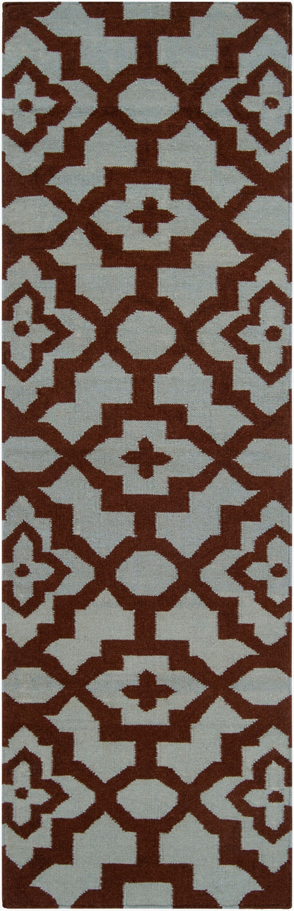 Market Place MKP-1002 8ft Runner Handmade Wool Runner Rug