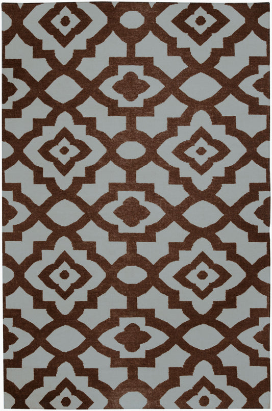 Alfombra de lana hecha a mano Market Place MKP-1002 de 8' x 11'