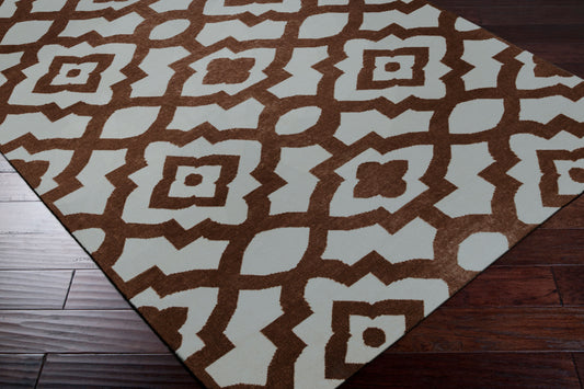 Market Place MKP-1002 8ft Runner Handmade Wool Runner Rug