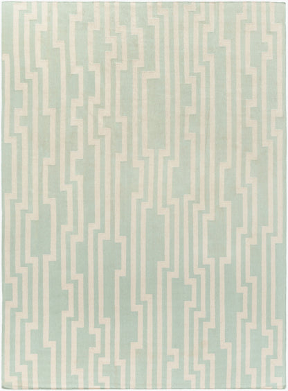 Alfombra de lana hecha a mano Market Place MKP-1010 de 8' x 11'
