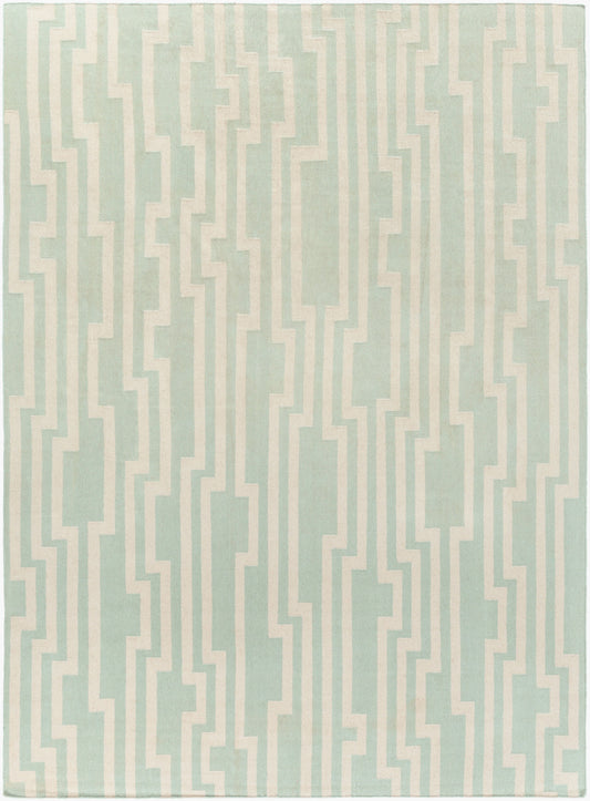 Alfombra de lana hecha a mano Market Place MKP-1010 de 8' x 11'