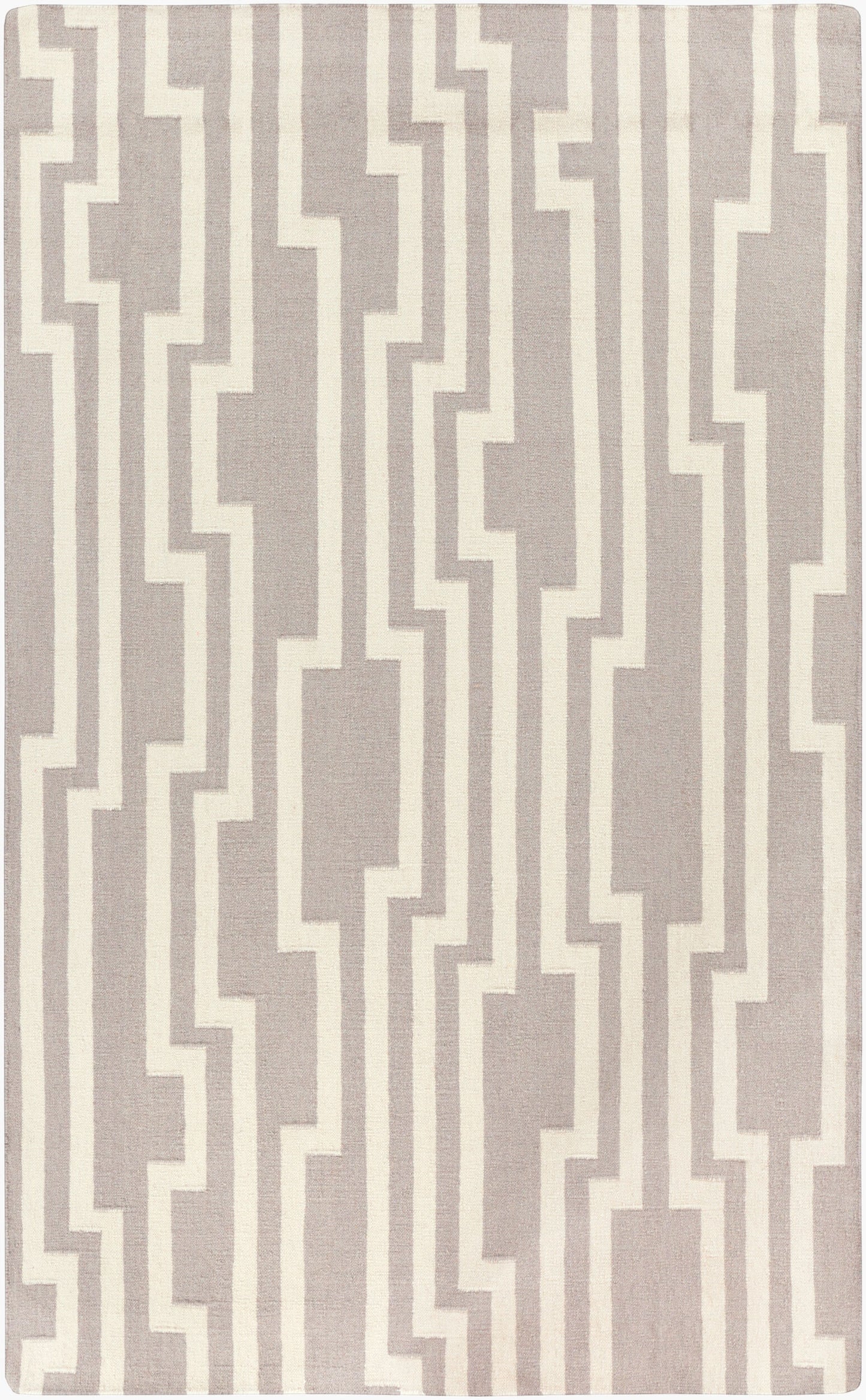 Alfombra decorativa de lana hecha a mano Market Place MKP-1012 de 3' x 5'