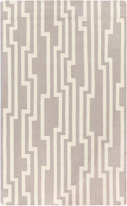 Alfombra decorativa de lana hecha a mano Market Place MKP-1012 de 3' x 5'