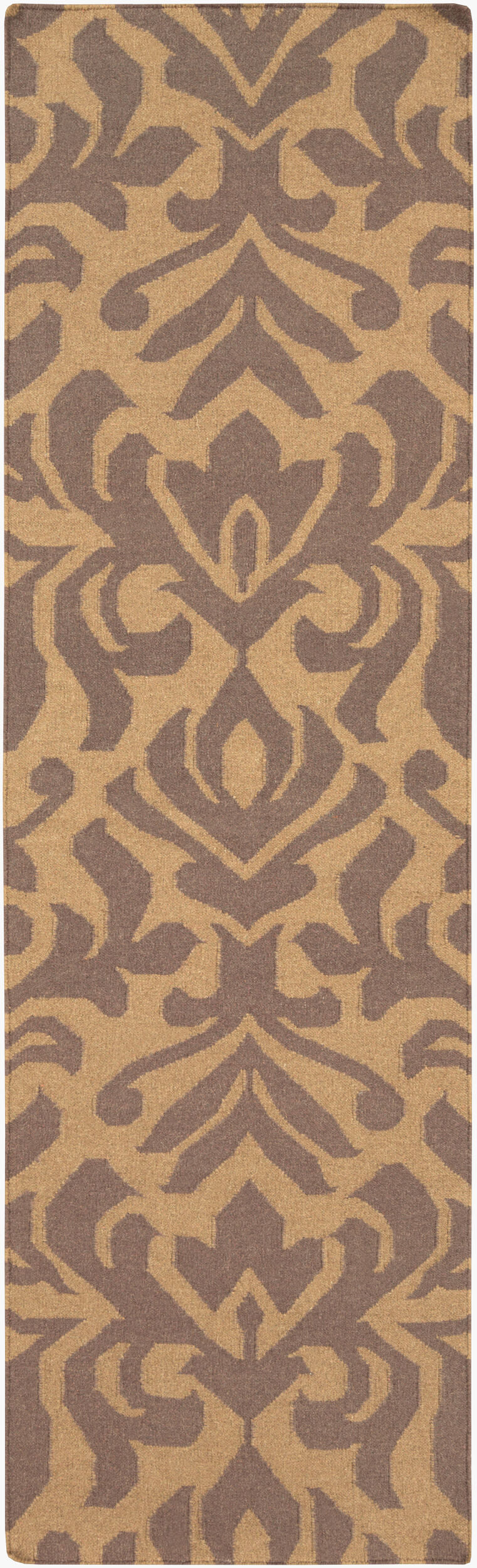 Market Place MKP-1015 8ft Runner Handmade Wool Runner Rug