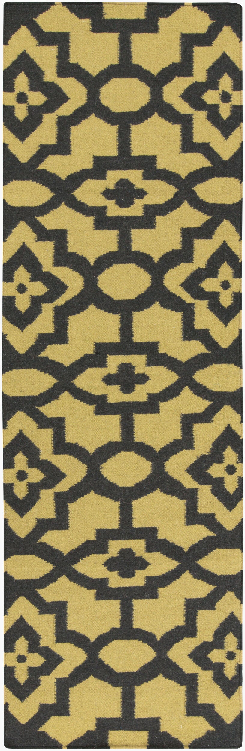 Alfombra de lana hecha a mano Market Place MKP-1017 de 2,4 m